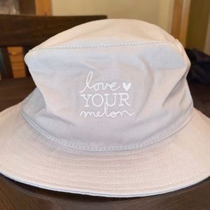 Love your melon bucket hat